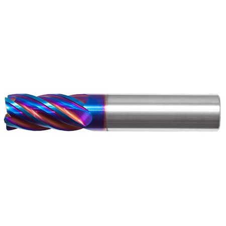 5/16x1/2x5/16x2 5FL .030 Corner Radius Multi-Helix Ultra V5, PowerN